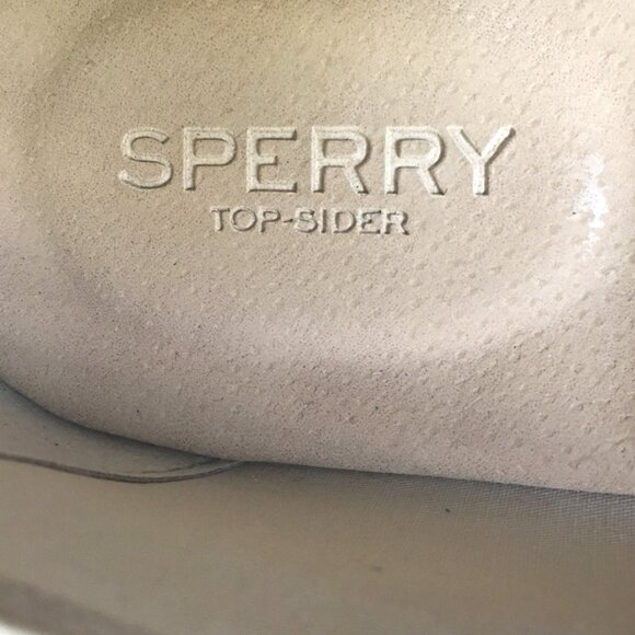 SPERRY Platinum Metallic Slip-On Topsiders · ﹏𓊝﹏☼⋆. - Picture 9 of 14